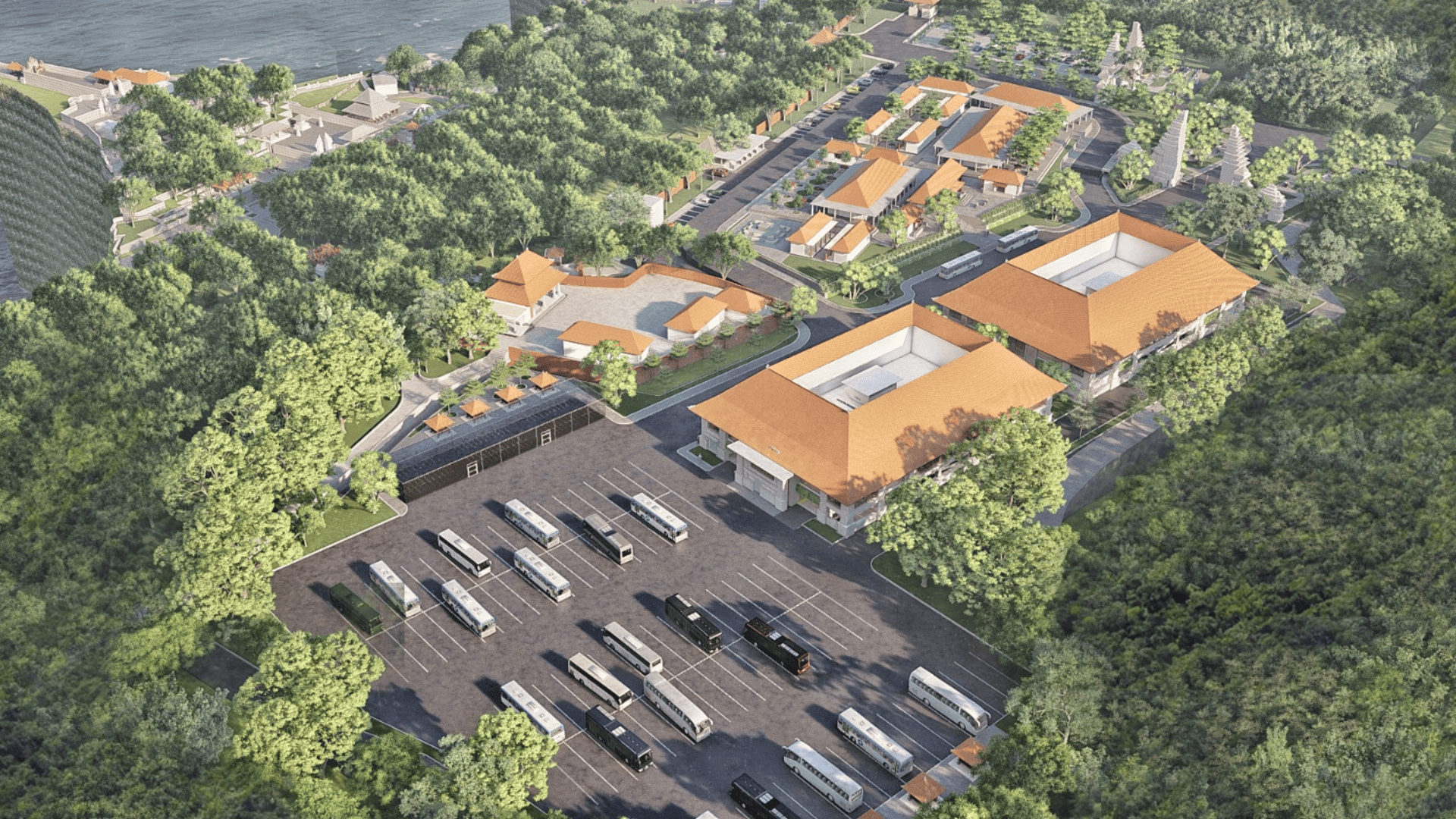 Penataan Parkir Kawasan Pura Uluwatu