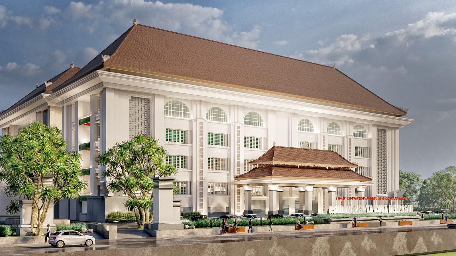 Gedung Poliklinik RSUD Wangaya