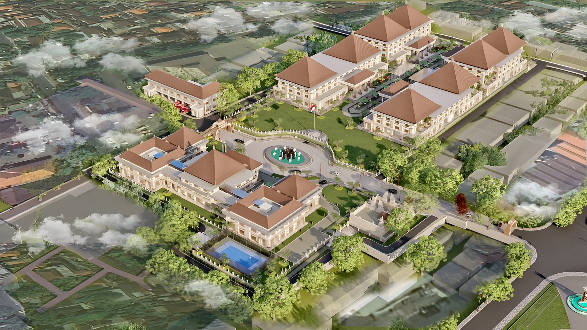 Puspem Gianyar Gedung Utama A, B,C,D