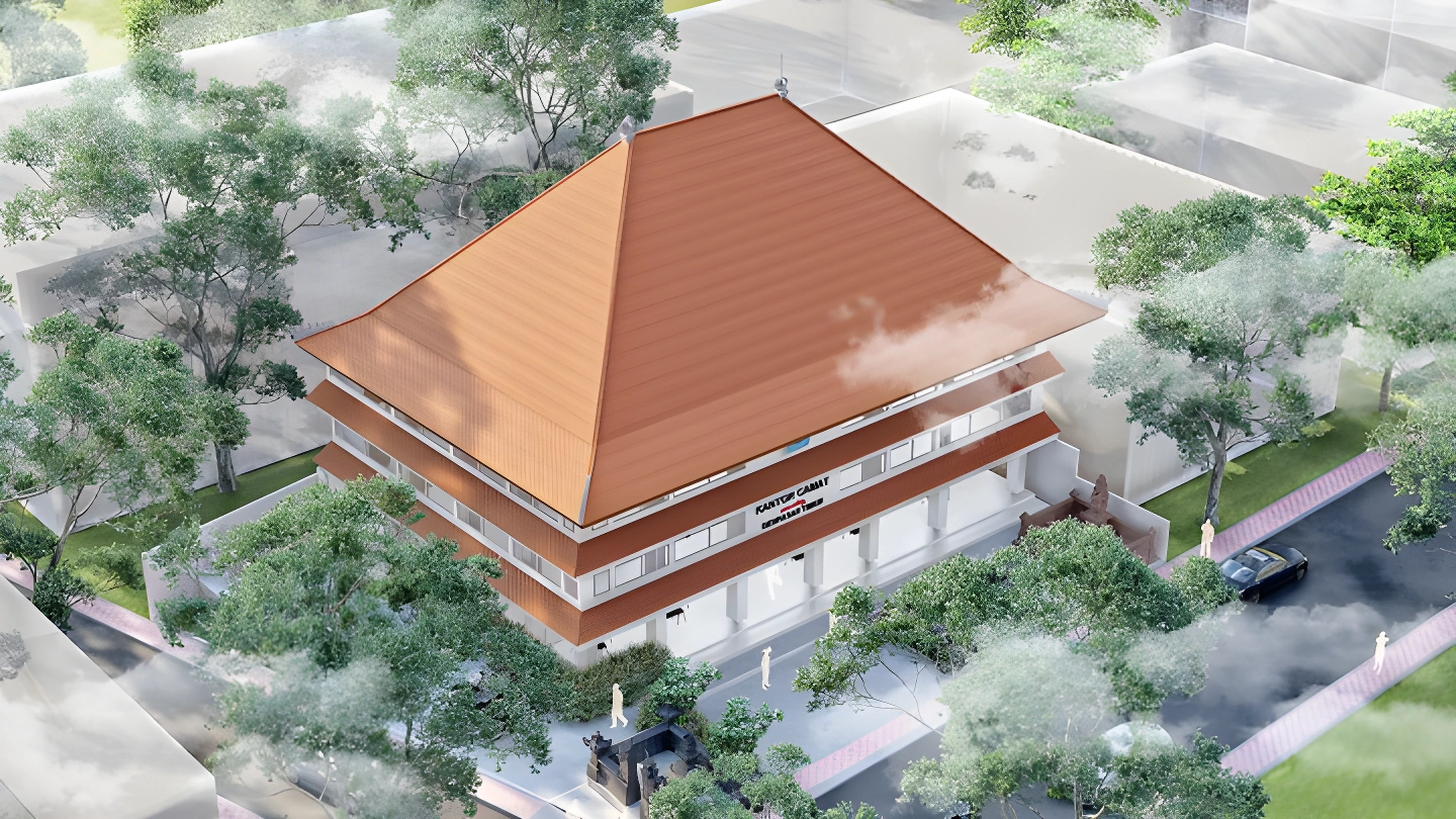 Rehabilitasi Gedung Kantor Camat Denpasar Timur