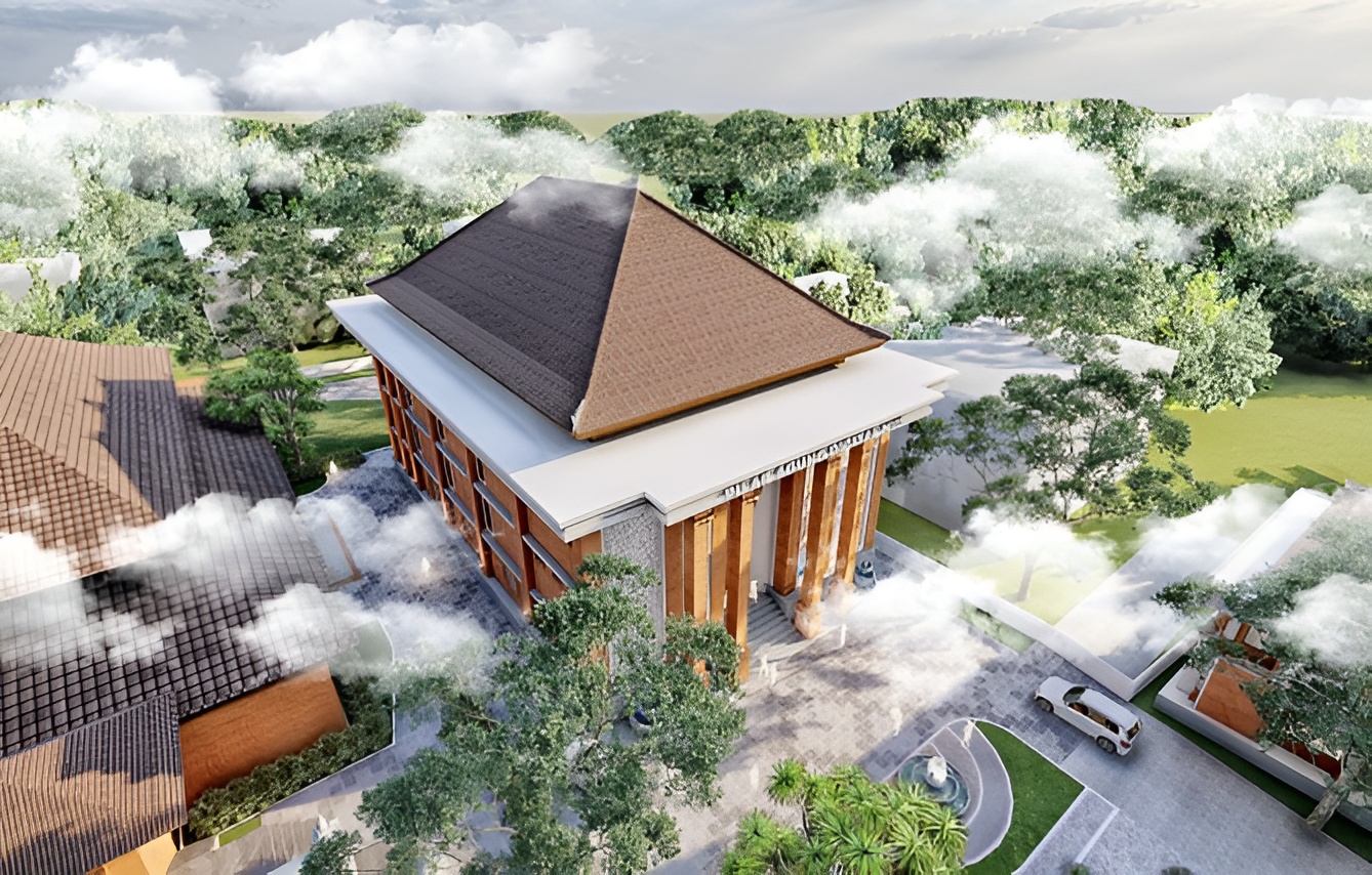 Gedung Pilar Agung Music Hub Institut Seni Indonesia Bali 