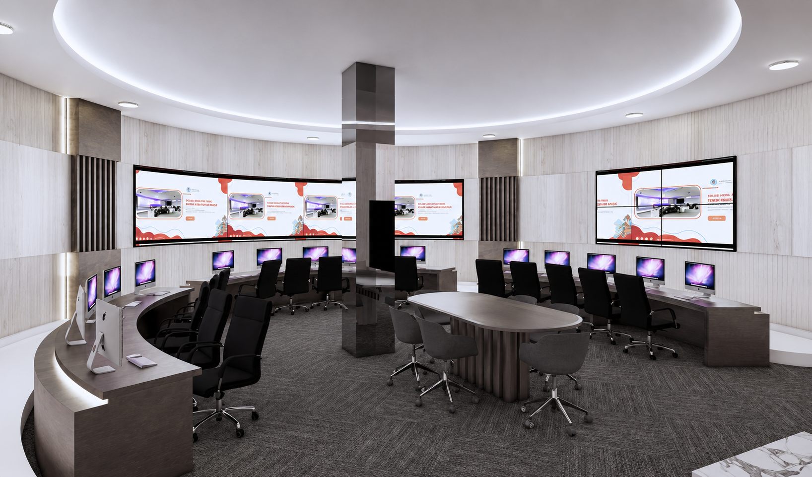 Rehabilitasi Penataan Ruang Damamaya Gedung Sewaka Dharma